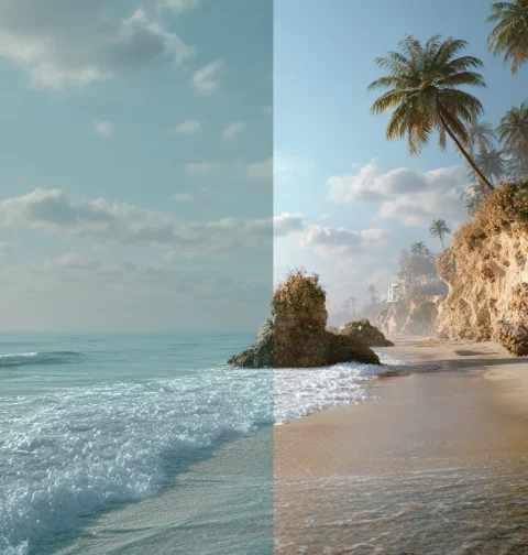 How to improve color in nature footage 4