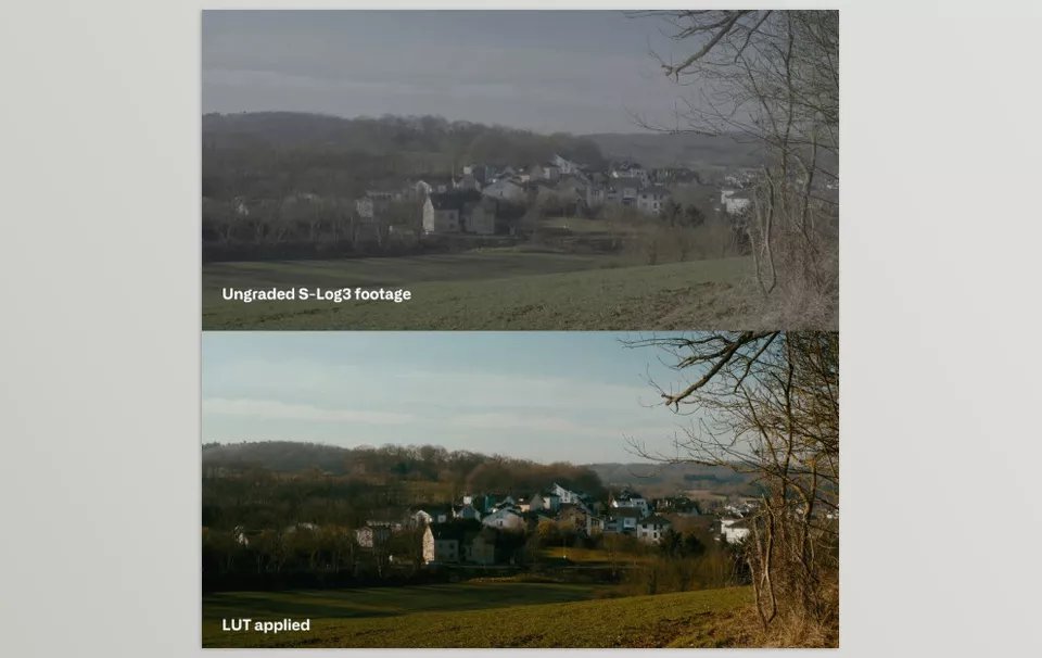 Color Grading Log Footage - Sample 2