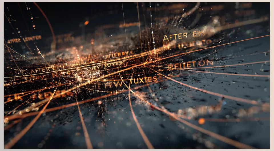 after effects text animation - Sample 1