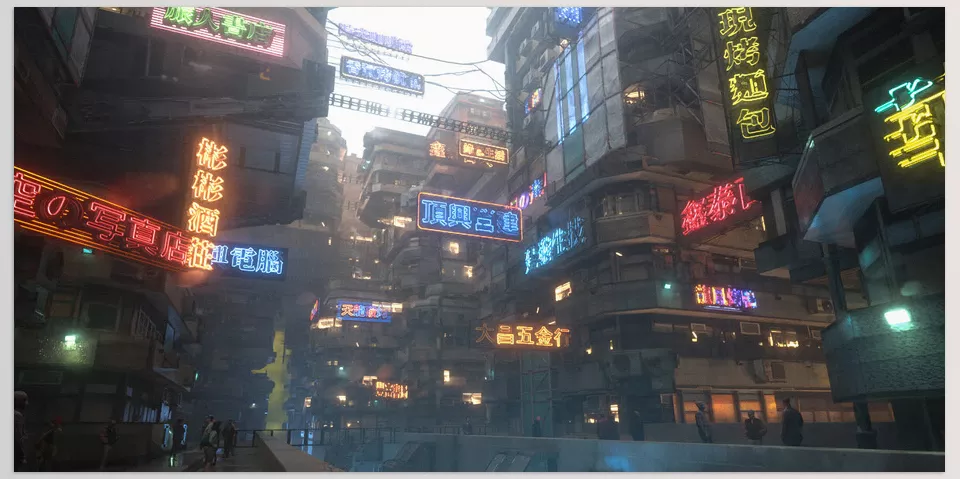 Blender environment creation - Sample 7