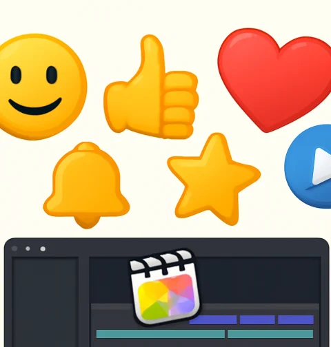 Make Your Videos Pop with Animated Emojis and Icons FCPX 10