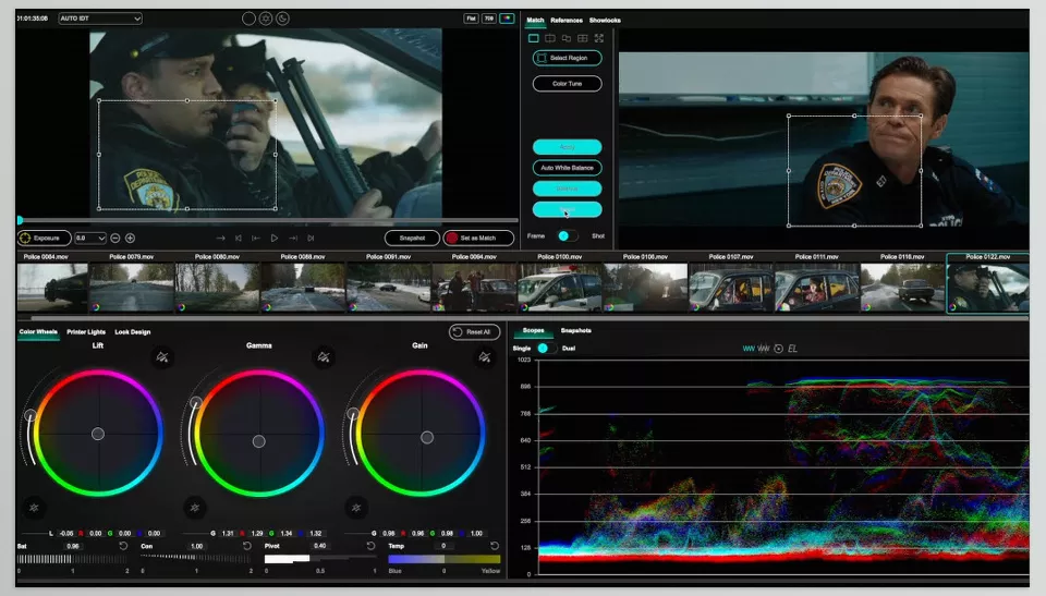 AI color grading - Sample 1