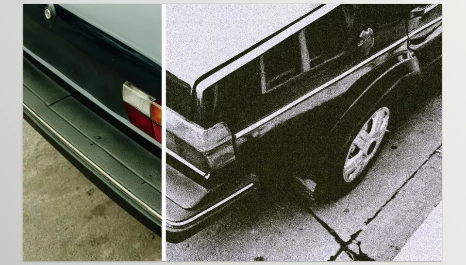 Nostalgic photo effects - Sample 3