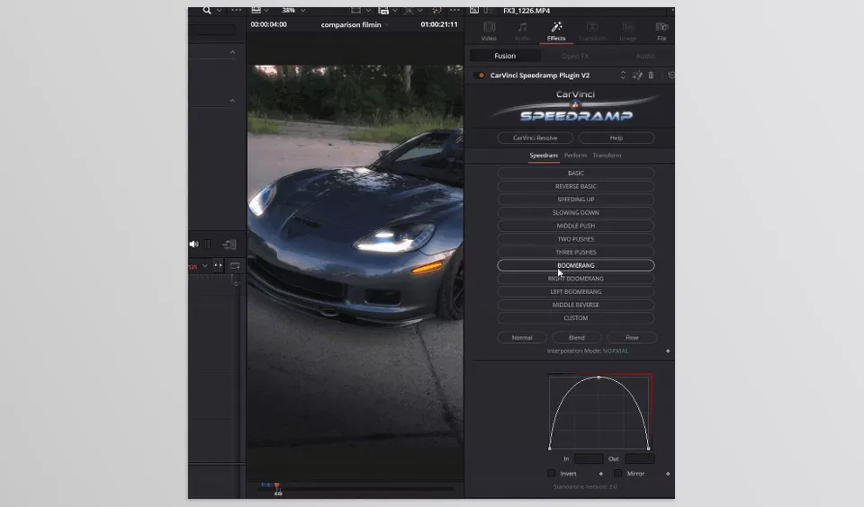 Speedramp Plugin - Sample 2