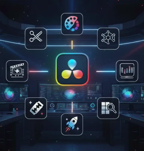 Main Categories of DaVinci Resolve Tools for Professionals 1