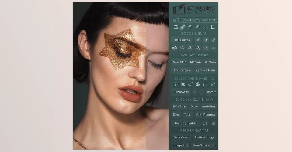 Beauty Retouch Panel - Sample 2