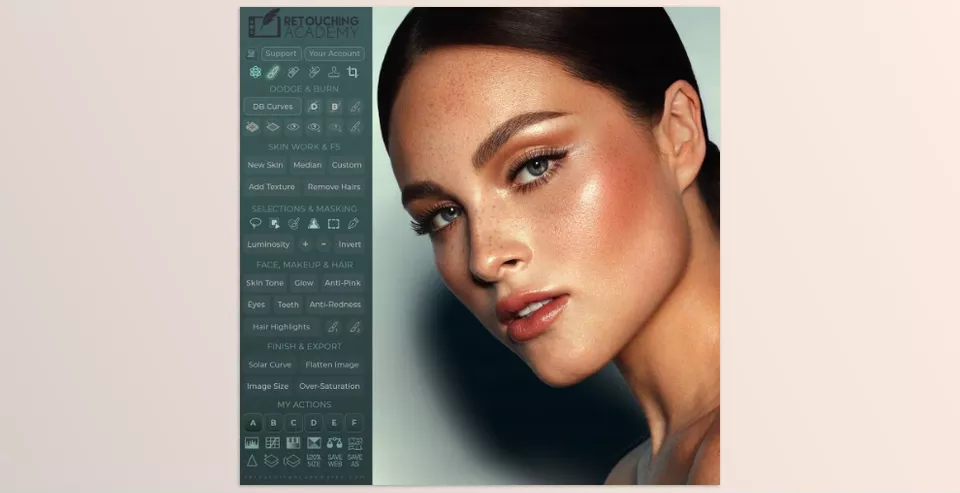 Beauty Retouch Panel - Sample 1