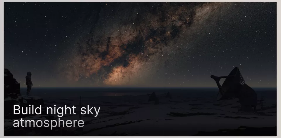 Physical Starlight and Atmosphere - Sample 2