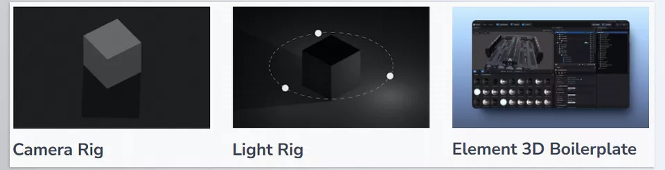 AE 3D RIG Plugin - Sample 1