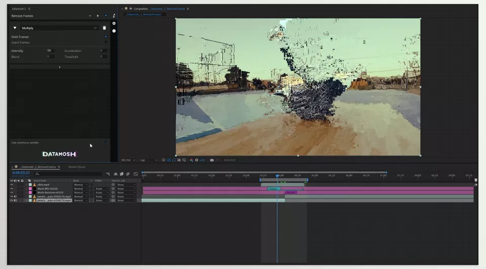 Datamosh Plugin - Sample 2