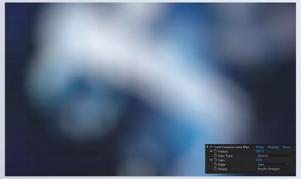 Fast Camera Lens Blur Plugin - Sample 2