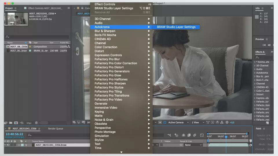 BRAW Studio Plugin - Sample 1