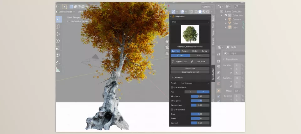Tree Vegetation - Sample 3