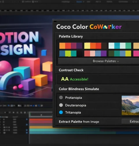 Coco Color CoWorker Plugin: Smart Color Management Inside After Effects 3