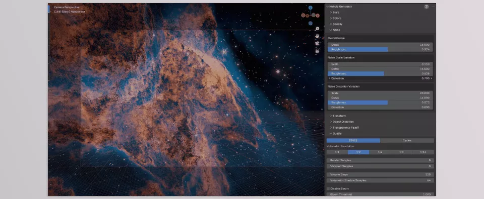Nebula Generator - Sample 1