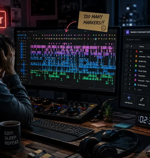 Markers Command Center for Premiere Pro (Essential Batch-Processing and Organization Utilities) 9