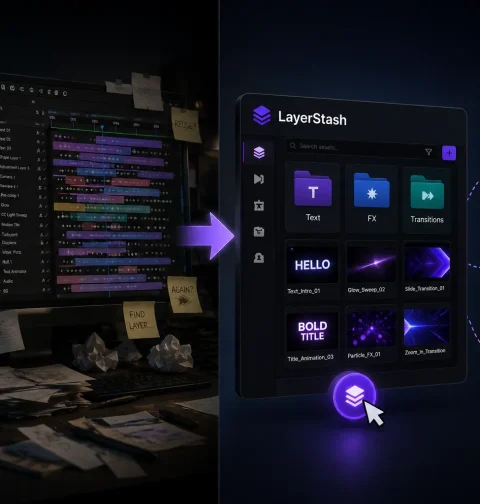 LayerStash: Save and Reuse After Effects Layers Instantly 10