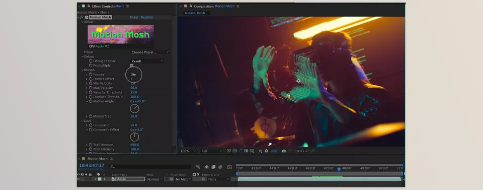 Motion Mosh - Sample 1