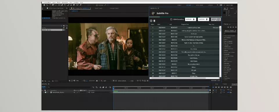 Subtitle Pro - Sample 1
