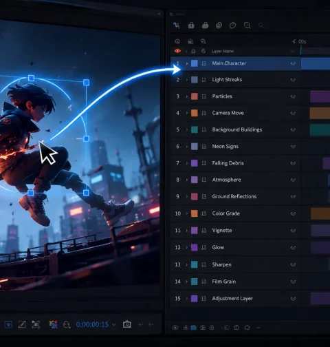 Smart Selector: After Effects Smart Layer Selection System 3
