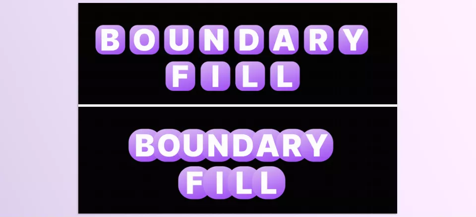 Boundary Fill - Sample 1