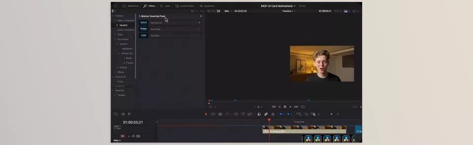 Motion Essentials Pack - Sample 1