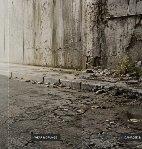Damage Control Bundle - Blender Scatter, Grunge & Destruction Tools 10