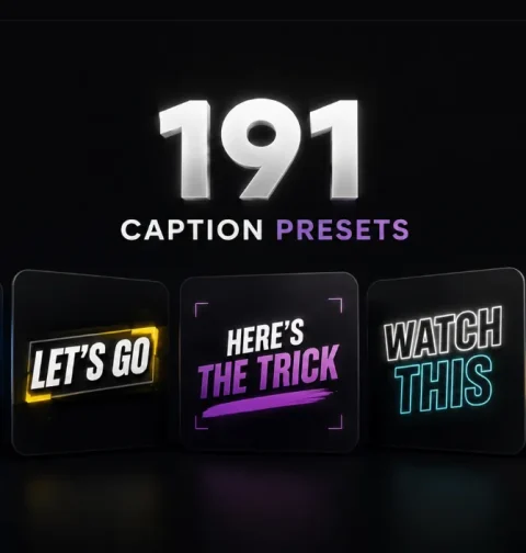 Caption Creator Pack - Best Caption Presets for DaVinci Resolve 6