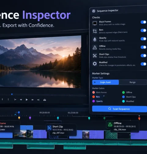 Sequence Inspector: Premiere Pro Tool for Timeline Quality Control 10